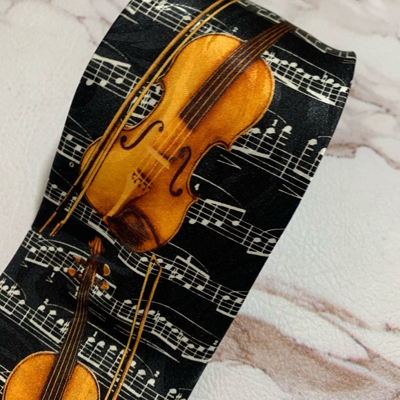Vintage Music Steven Harris Tie hand made - Picture 2 of 7